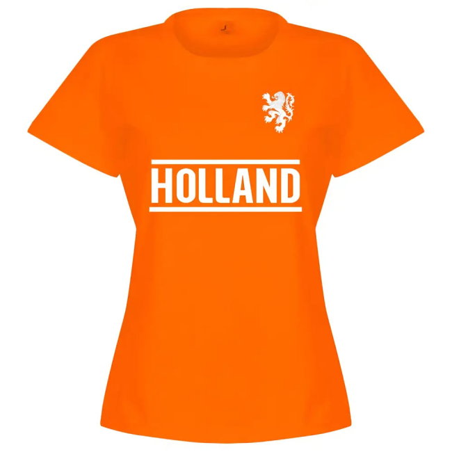 Holland Team Womens T-Shirt - Orange