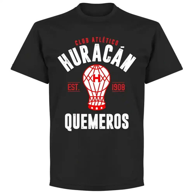 Huracan Established T-Shirt - Black
