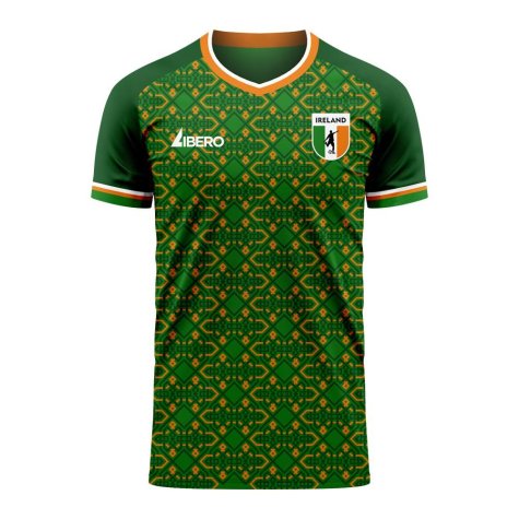 Ireland 2024-2025 Home Concept Football Kit (Libero) (MCGOLDRICK 9)