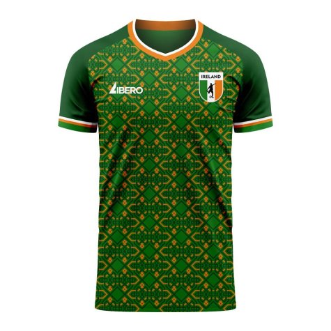 Ireland 2023-2024 Home Concept Football Kit (Libero) (DUFF 11)