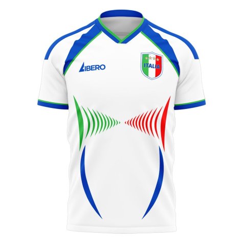 Italy 2006 Style Away Concept Shirt (Libero) (MANCINI 10)