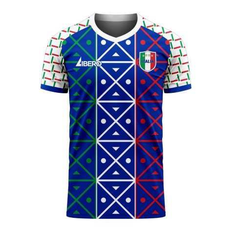 Italy 2025-2026 Renaissance Home Concept Football Kit (Libero) (LOCATELLI 5)