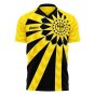 Al-Ittihad 2023-2024 Home Concept Football Kit (Libero) - Kids (Long Sleeve) (Benzema 9)