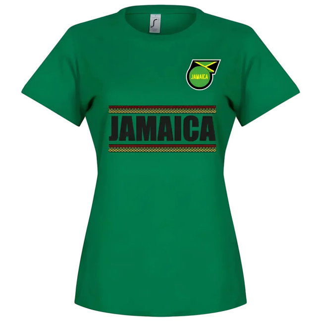 Jamaica Team Womens T-Shirt - Green