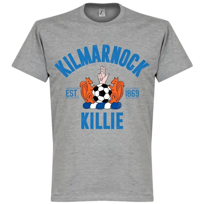 Kilmarnock Established T-Shirt - Grey