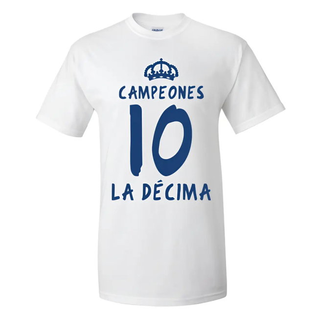 Real Madrid La Decima T-Shirt (White)