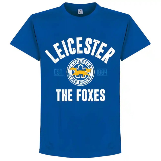 Leicester Established T-Shirt - Royal
