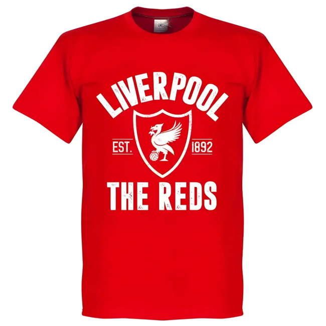 Liverpool Established T-Shirt - Red
