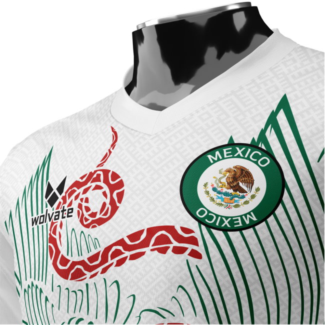 Mexico DNA Concept Football Jersey (Wolvate) Adult Short Sleeve