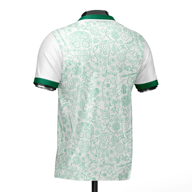 Mexico Heritage Football Jersey (Wolvate) Adult Short Sleeve