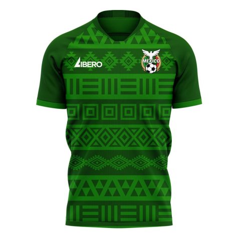 Mexico 2025-2026 Home Concept Football Kit (Libero) (J. M. CORONA)