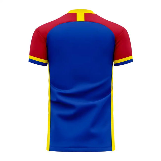 Moldova 2025-2026 Home Concept Football Kit (Libero) - Baby