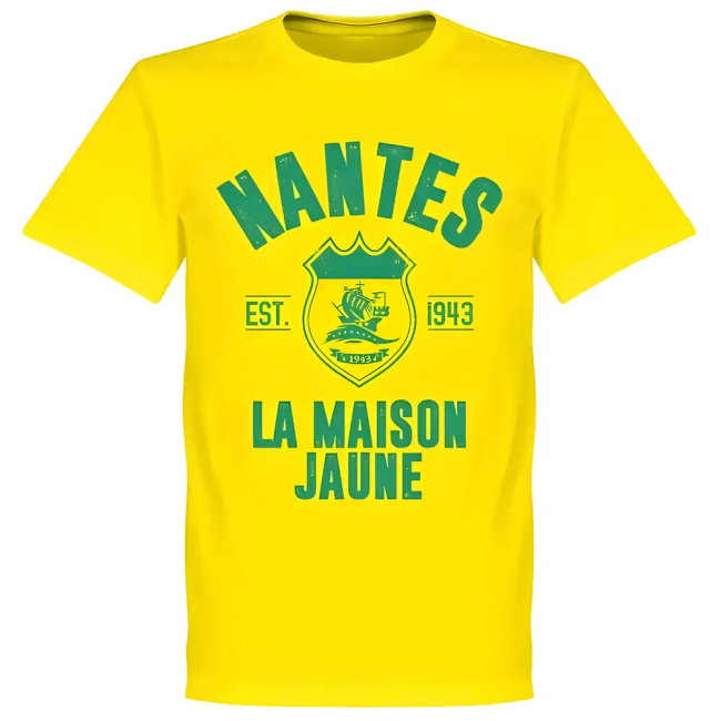 Nantes Established T-Shirt - Yellow