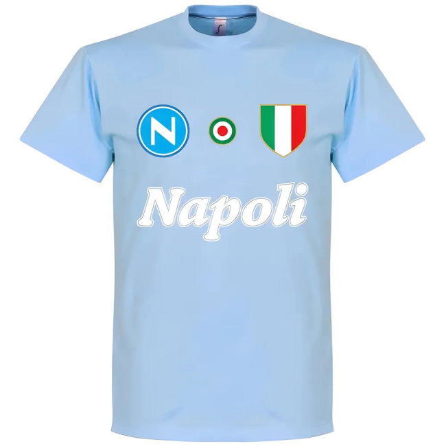 Napoli Team T-Shirt - Sky