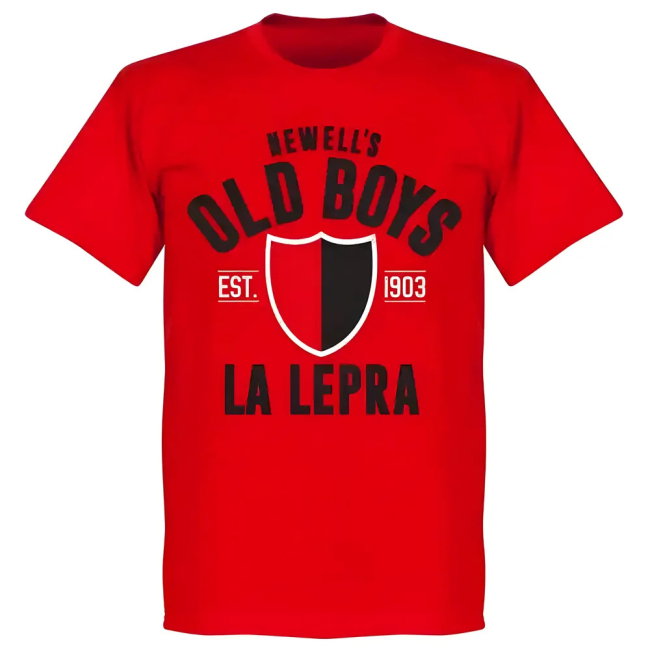 Newells Old Boys Established T-Shirt - Red