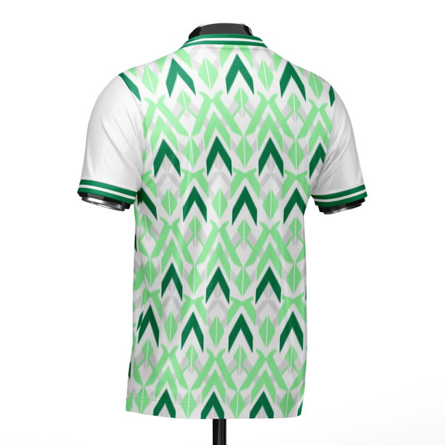 Nigeria DNA Green Concept Football Jersey (Wolvate) Adult Short Sleeve