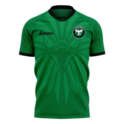 Nigeria 2025-2026 Home Concept Football Kit (Libero) (IWOBI 18)