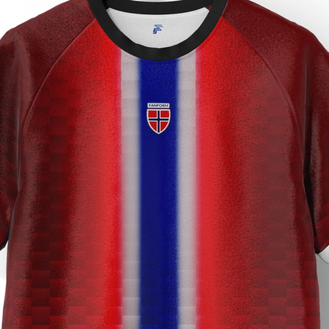 Norway Nordic Lions Home Supporter Jersey Adult Short Sleeve