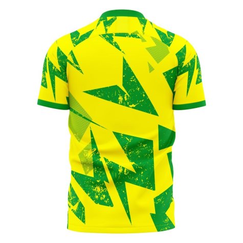 Norwich 2022-2023 Home Concept Football Kit (Libero) (Idah 35)