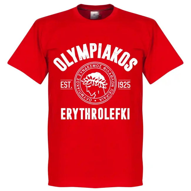 Olympiakos Established T-Shirt - Red