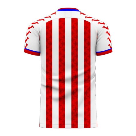 Paraguay 2023-2024 Home Concept Football Kit (Viper) - Kids