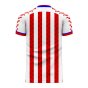 Paraguay 2023-2024 Home Concept Football Kit (Viper) - Adult Long Sleeve