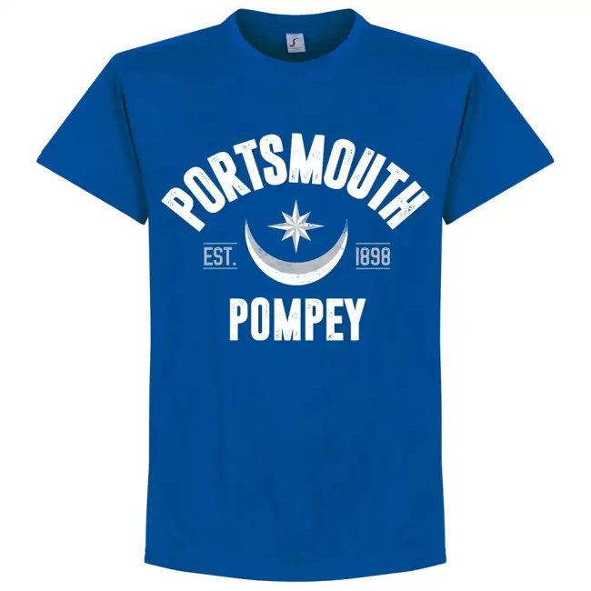 Portsmouth Established T-Shirt - Royal