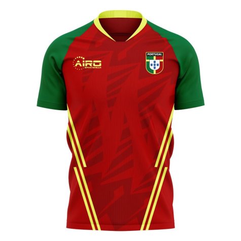 Portugal 2023-2024 Home Concept Football Kit (Airo) (RUI COSTA 10)