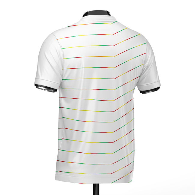 Portugal Heritage Football Jersey White (Wolvate) Adult Short Sleeve