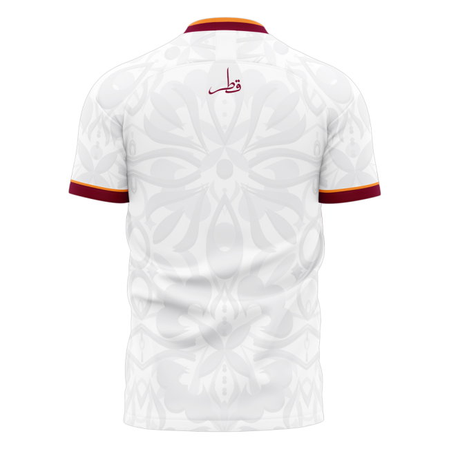 Qatar 2026-2027 Concept Away Kit (Libero) Kids Short Sleeve