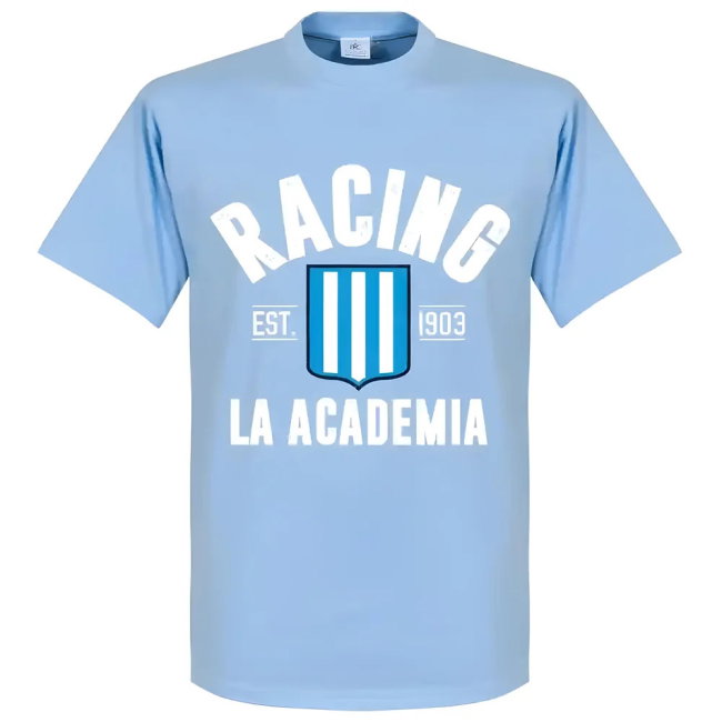 Racing Club Established T-Shirt - Sky