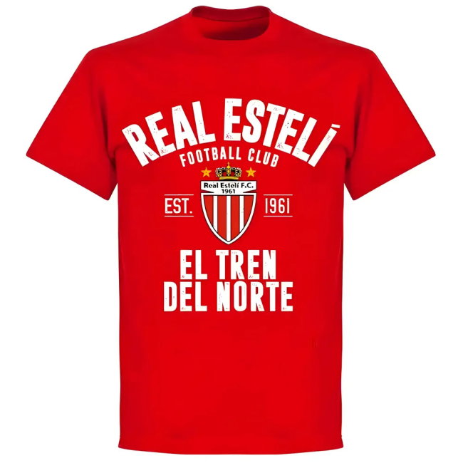 Real Esteli Established T-shirt - Red