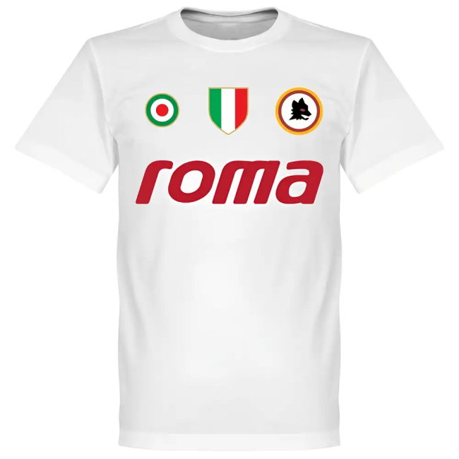 Roma Vintage Team T-Shirt - White