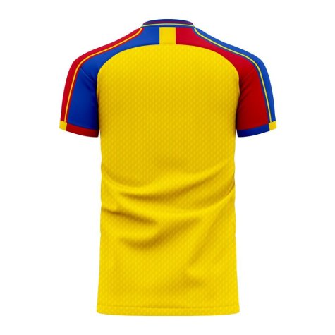 Romania 2024-2025 Home Concept Football Kit (Libero)
