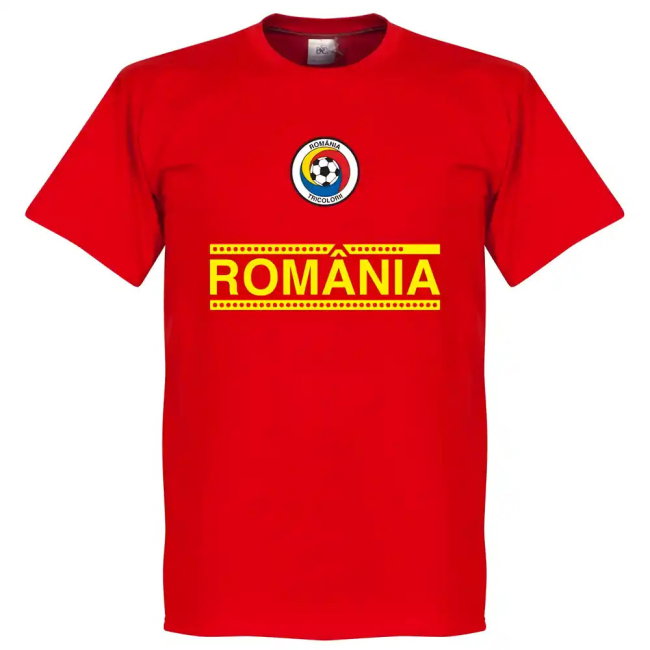 Romania Team T-Shirt - Red