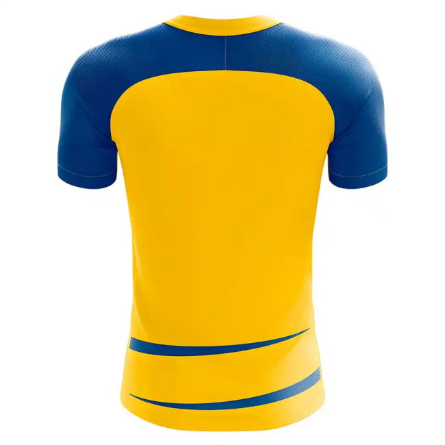 Sweden 2025-2026 Home Concept Football Kit (Airo)