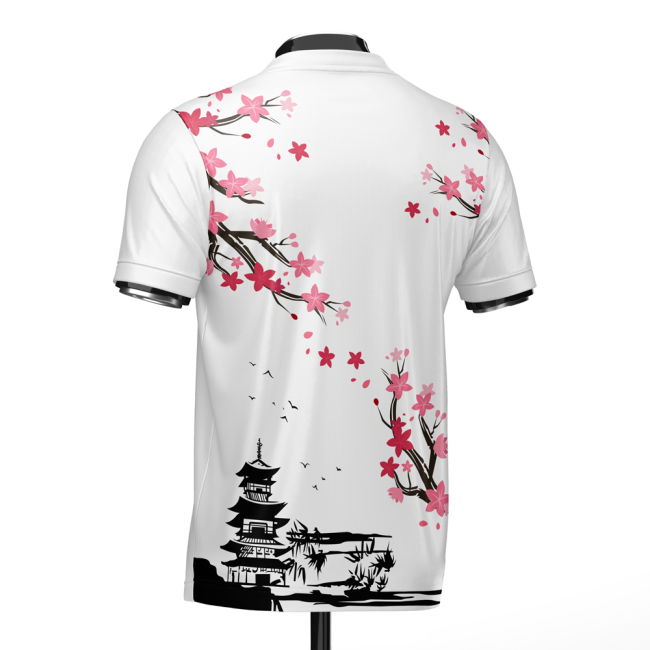 Japan Samurai Heritage Football Jersey (Wolvate) Kids Short Sleeve