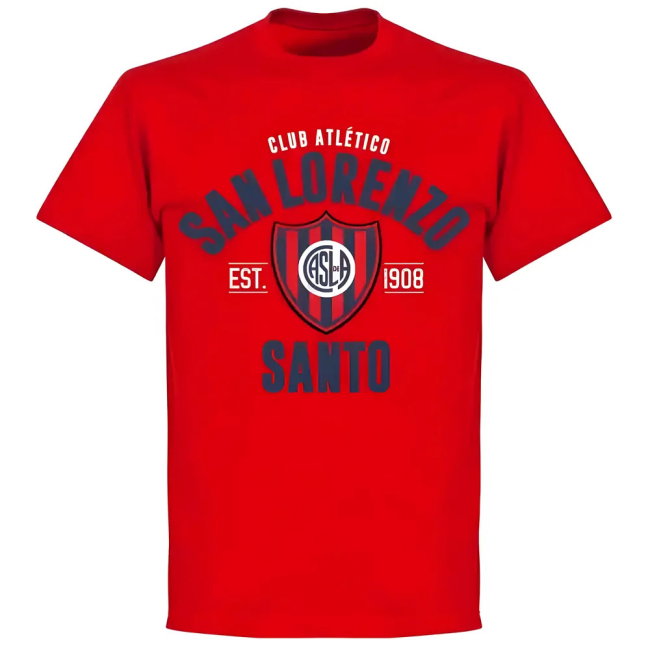 San Lorenzo Established T-Shirt - Red
