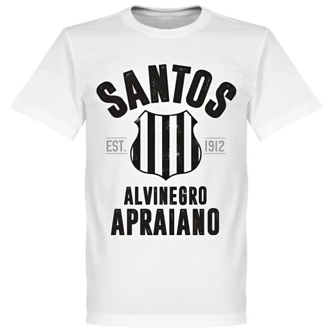 Santos Established T-Shirt - White