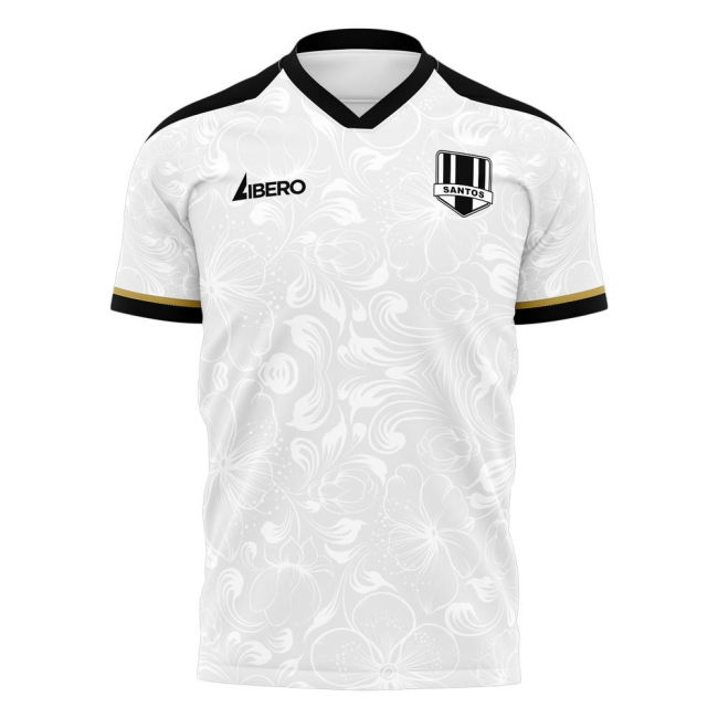 Santos 2025-2026 Home Concept Football Kit (Libero) (Your Name)