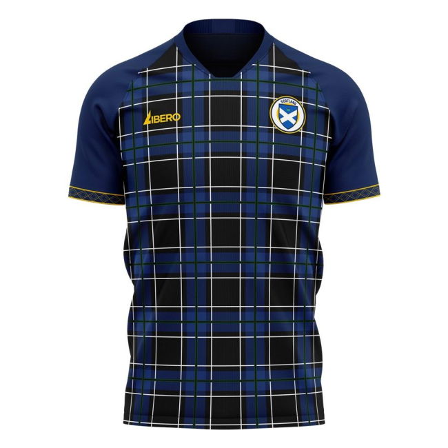 Scotland 2025-2026 Home Concept Football Kit (Libero) (TIERNEY 6)