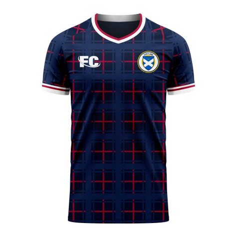 Scotland 2020-2021 Home Concept Shirt (Fans Culture) (MCLEISH 5)