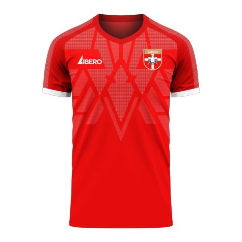 Serbia 2023-2024 Home Concept Football Kit (Libero) (LJAJIC 22)