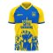 I Stand With Ukraine Concept Football Kit (Libero) (ZINCHENKO 17)