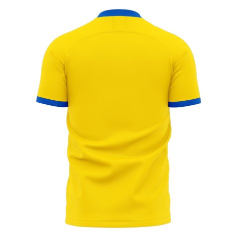 We Are With You Ukraine Concept Football Kit (Libero) (STOP WAR 22)