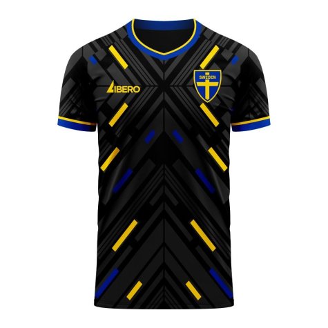 Sweden 2022-2023 Away Concept Football Kit (Libero) (ISAK 11)