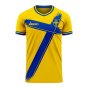 Sweden 2022-2023 Home Concept Football Kit (Libero) (LJUNGBERG 9)