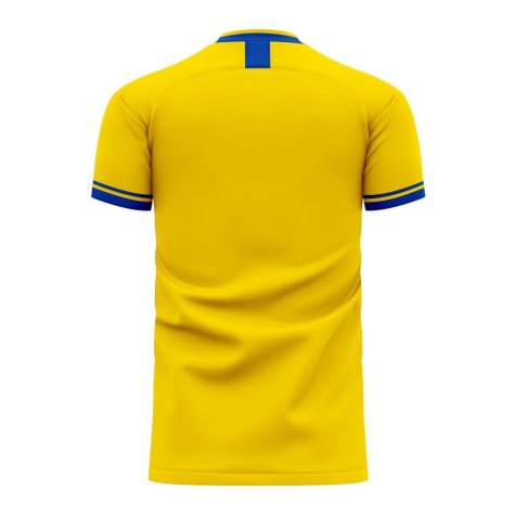 Sweden 2023-2024 Home Concept Football Kit (Libero) (QUAISON 22)
