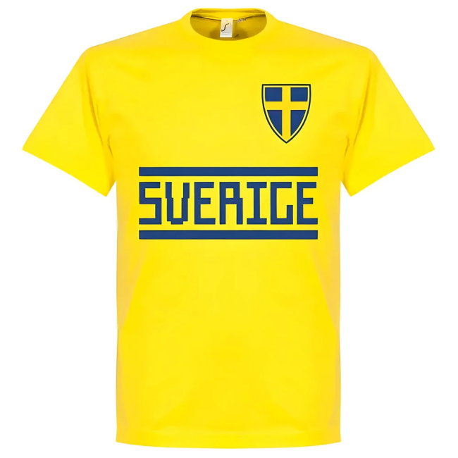 Sweden Team T-Shirt - Yellow