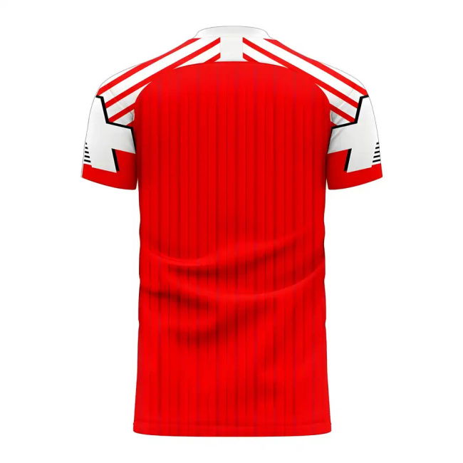 Switzerland 2025-2026 Retro Concept Football Kit (Libero) (XHAKA 10)